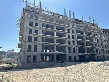 по низу рынка: 1 комната, 43 м², Асанбай мкр Элитка, 16 этаж, ПСО (под самоотделку) — 7