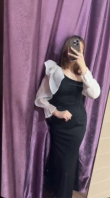 Көйнөктөр: Кече көйнөгү, Узун модель, Жеңдери менен, S — 3