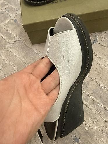 Жеке буюмдар: Босоножки на танкетке Luna Piu - Модель: открытый мыс, закрытая — 2