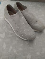 Атайын кийим: Кроссовкалар, 38, 39, Caprice, Колдонулган, түсү - Боз, Өзү алып кетүү — 21