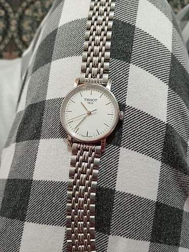 тиссот tissot: Классические часы часы, Tissot, Швейцария, Водонепроницаемые, Унисекс — 1