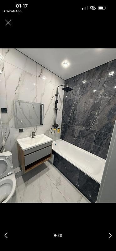 Квартиры: 1 комната, 38 м², Элитка, 7 этаж, Евроремонт — 9
