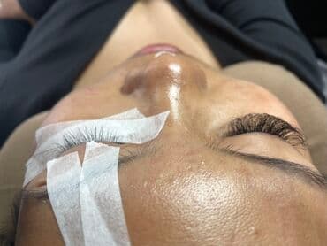 наращивание ресниц выезд на дом: Ресницы, Классика, Гипоаллергенные материалы — 7