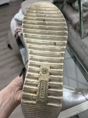 обувь для охоты: Кожаные ботинки, качество огонь, размер 38-38,5 — 3