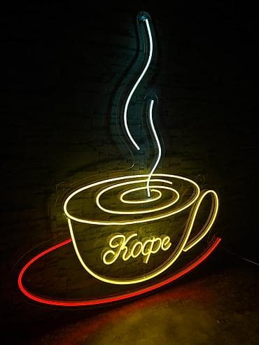 неоновая реклама: | Вывески, Неоновые вывески, | Разработка дизайна, Снятие размеров — 2