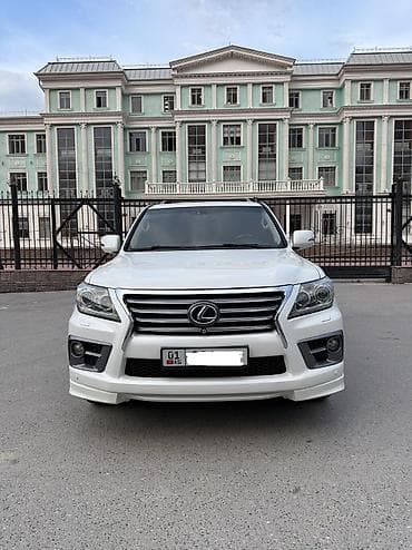 Lexus LX: 2012 г., 5.7 л, Автомат, Газ, Внедорожник