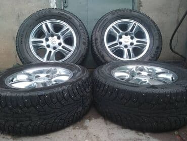 обшивка морнинг: Литые Диски R 17 Lexus, Комплект, отверстий - 6, Б/у — 3