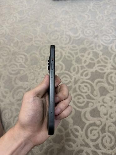 Мобильные телефоны и аксессуары: IPhone 15, Б/у, 256 ГБ, Black Titanium, Защитное стекло, Чехол, Коробка, 90 % — 3