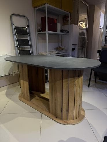 Столы: Стол для зала, Не раскладной, Овальная — 5