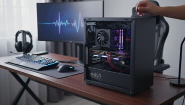 корпусы на пк: ПК корпусу, түсү - Кара — 1