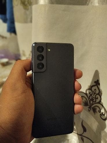 Samsung Galaxy S21 5G, Б/у, 256 ГБ, цвет - Серый