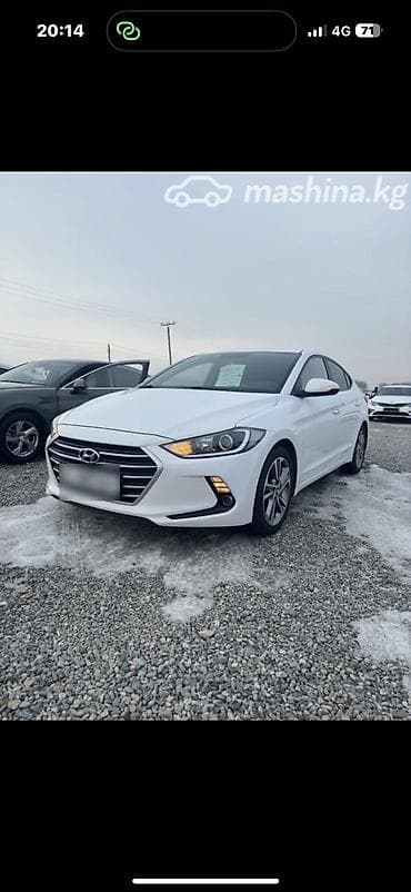 Hyundai Avante: 2018 г., 1.6 л, Автомат, Бензин, Седан at lalafo.kg Hyundai Avante: 2018 г., 1.6 л, Автомат, Бензин, Седан