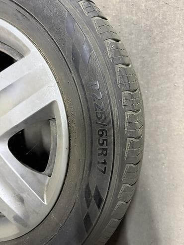 diska 13: Колеса в сборе 225 / 65 / R 17, Всесезонная, Пара, Железные, отверстий - 5 — 5