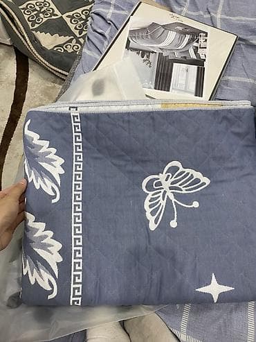 bed sheet: Покрывало для кровати, Синтепон, Все сезоны — 3