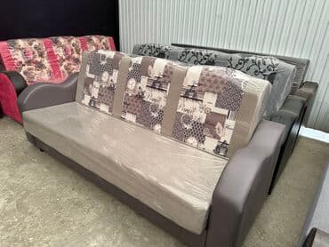 раздвижные диваны: Прямой диван, Трехместный — 9