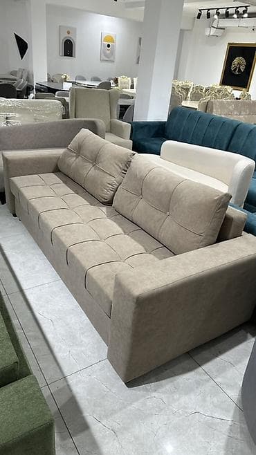 диван спальный раскладной: Прямой диван, Трехместный — 4