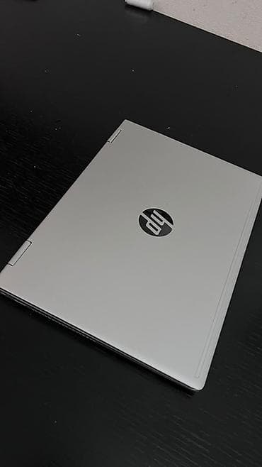 HP ноутбук 14" серебристого цвета - Серия: HP (логотип на крышке и — 1