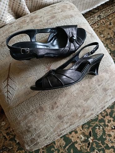босоножки женские кожаные: Женские кожаные очень мягкие босоножки, сделано в Италии, размер 38 — 3