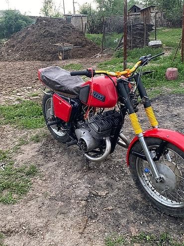 два колеса: Классический мотоцикл Иж, 350 куб. см, Бензин, Взрослый, Б/у — 1