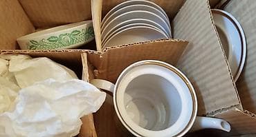 для ценителей: Новые чайные сервизы Дулёво в изумрудном и красном цветах. Сервизы не — 2