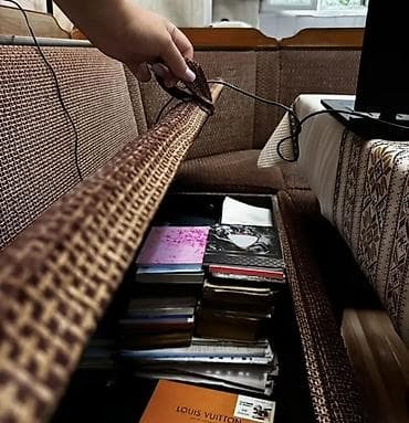 Канцтовары: Кухонный мягкий уголок, Дерево, цвет - Коричневый — 3