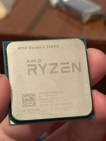 Процессор AMD Ryzen 5 2600X - 6 ядер / 12 потоков (архитектура Zen+) — 1