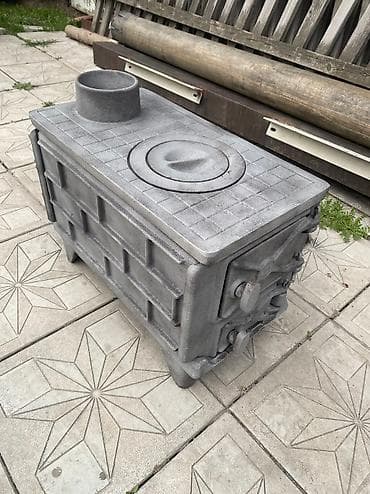 газовый катлы: Вещь из Ссср печь для отопления не большого помещения палатки юрты — 1