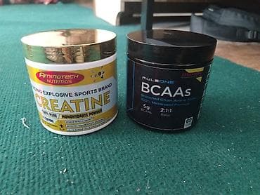 креатины: Креатин и BCAA — набор спортивного питания BCAA 500 СОМ 7 жолу — 1