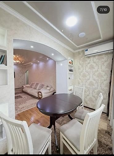 3 комнаты, 58 м², 104 серия, 1 этаж, Косметический ремонт — 2