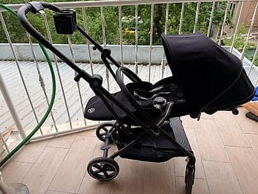 Коляска, Cybex, цвет - Черный, Б/у
