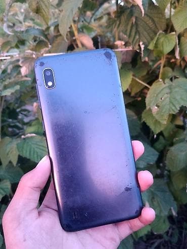 Samsung Galaxy A10, Колдонулган, 32 ГБ, түсү - Боз, 2 SIM — 1