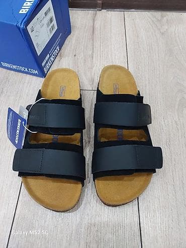 Босоножки, сандалии, шлепанцы: Мужские сандалии, 39, 39.5, 40, Birkenstock, Новый, цвет - Черный, Самовывоз — 2