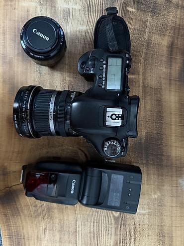 муляж камеры: Комплект фотографа Canon : - Камера Canon EOS 7D кроп 1,6 - Объектив — 1