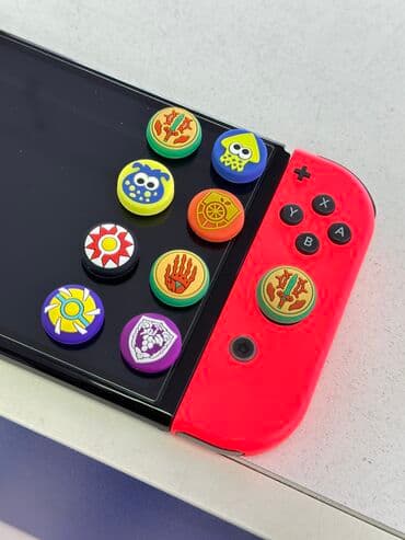 switch: Удобные и мягкие грибки на твои Джой-Коны! Материал: Силикон С таким — 1