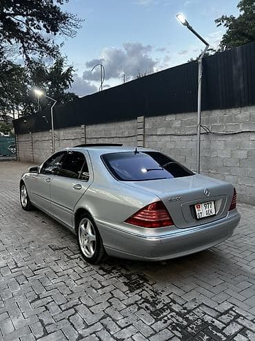 мерес: Mercedes-Benz S-Class: 2003 г., 5 л, Автомат, Газ, Седан — 3