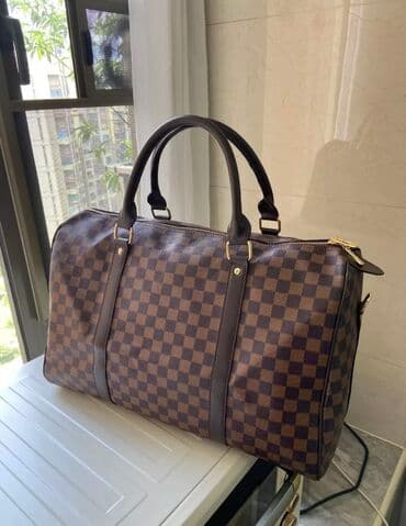 чемодан дорожный бу: Дорожная сумка, Материал: Экокожа, Унисекс, Новый — 3