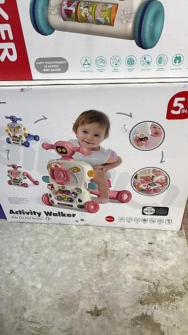 Балдар дүйнөсү: Развивающий ходунок-трансформер 5-в-1 Activity Walker (Ride On and — 1