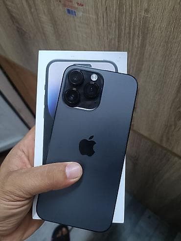 муздаткычтар ремонт: IPhone 14 pro max 256 ГБ 77акб полный радной идялно состояние — 1