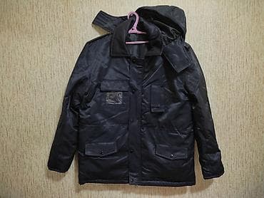 Спец куртка теплая новая 54 размер сзади надпись at lalafo.kg Спец куртка теплая новая 54 размер сзади надпись