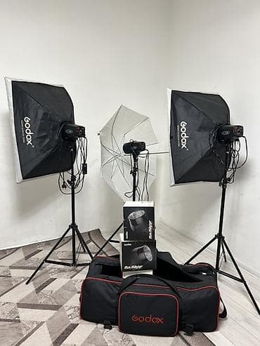 оптом светы: Студийный комплект света Godox Mini Master K-150A Состав: - 3 — 1
