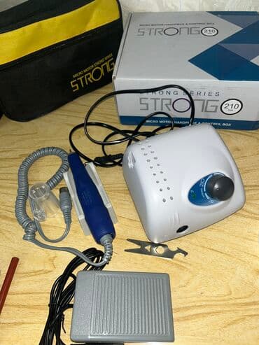 Продается *машинка для маникюра/педикюра - Strong 210 - 5500 сом at lalafo.kg Продается *машинка для маникюра/педикюра - Strong 210 - 5500 сом