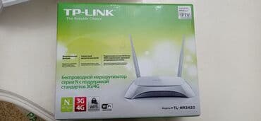 archer c7: Роутер (3G/4G) TP-LINK TL-MR3420 3G/4G 4xLAN 100Mb/s. В отличном — 1