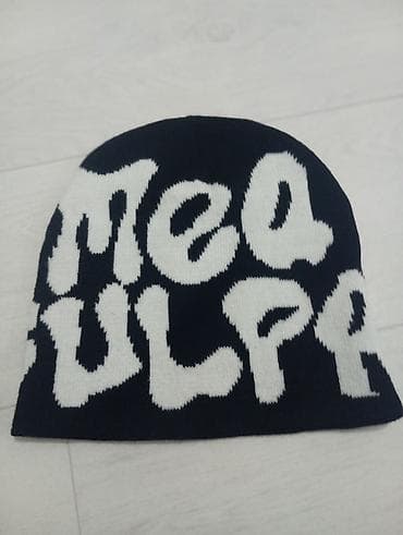 шарфы и шапки мужские: Шапка, Бини, Акрил, Вязаная модель — 3