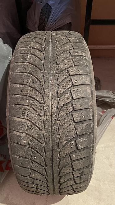 c 63: Колеса в сборе R 19, Зимняя шипованная, Б/у, Комплект, Литые, отверстий - 5 — 2