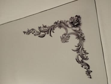 шпатель для натяжных потолков: Керме шыптар Жылтырак, 3D потолоктор, Жылтырабаган Акысыз ченөө, Кепилдиги, Акысыз консультация — 4