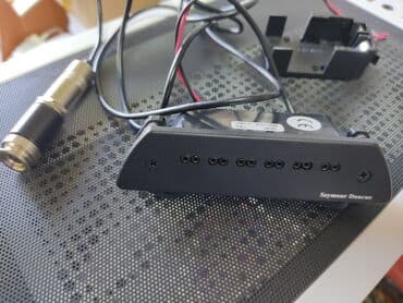 студийные микрофоны: Звукосниматель для акустической гитары. Seymour Duncan SA-6 Mag mic с — 2