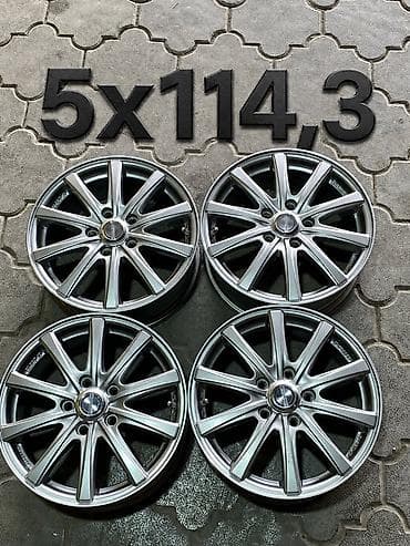 Литые Диски R 16 Honda, Комплект, отверстий - 5, Б/у