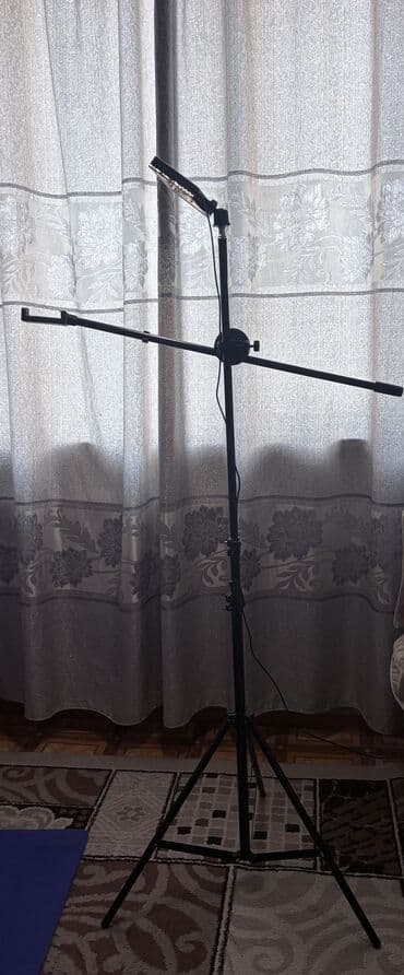 Видеонаблюдение: Стойка-тренога для съемки с LED‑освещением и держателями - — 5