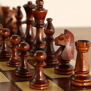 куплю шахмат: Деревянные шахматы / отличное качество ♟️В комплекте 32 фигурки — 4