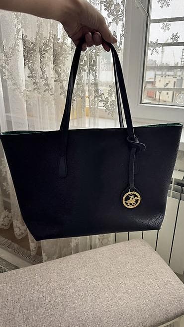 Бижутерия: Сумка-шопер US POLO ASSN Б/У в отличном состоянии - Материал — 3